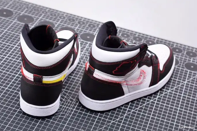 HYPE Tour High 1 OG Jordan Air Defiant Yellow